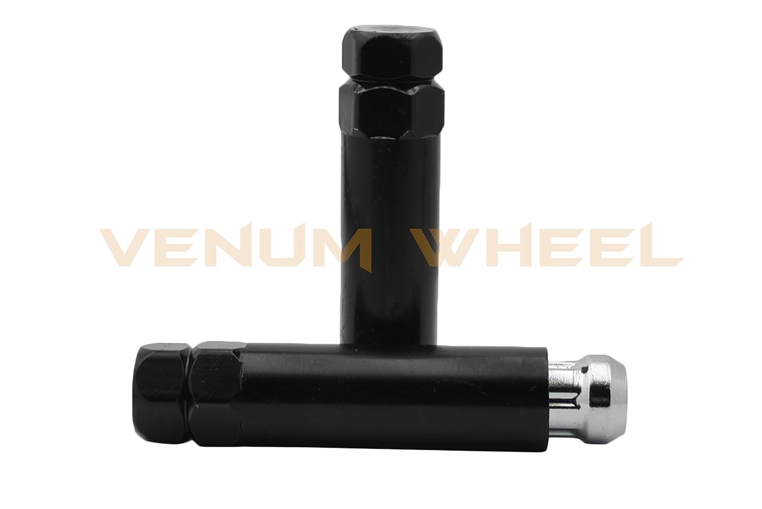 20 Pc M12x1.5 Spline Chrome Tuner Lug Nuts Security Socket Keys Included | 12x1.5 Thread Pitch Celica Corolla Camry Avalon Prius