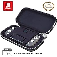 Vista 8 de Game Traveler Zelda Nintendo Switch Case - Switch OLED Case for Switch OLED Switch Switch Lite Adjustable Viewing Stand Bonus Game Cases Deluxe