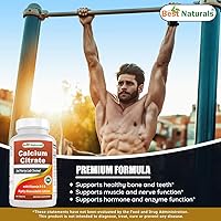 Vista 5 de Citrato de magnesio en polvo 1 libra y citrato de calcio con vitamina D-3