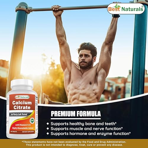 Miniatura 4 de Citrato de calcio con vitamina D-3 y vitamina C 1000 mg