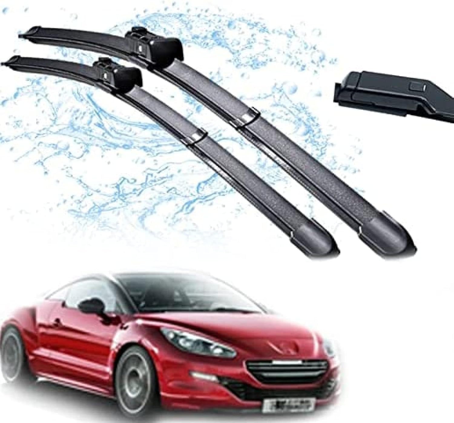 Oryginalny zestaw gumowa szyba wycieraczki do Peugeot RCZ 2009 2010 2011 2012 2013 2014 2015 2016 26" 26 cali + 26", wycieraczka do samochodu