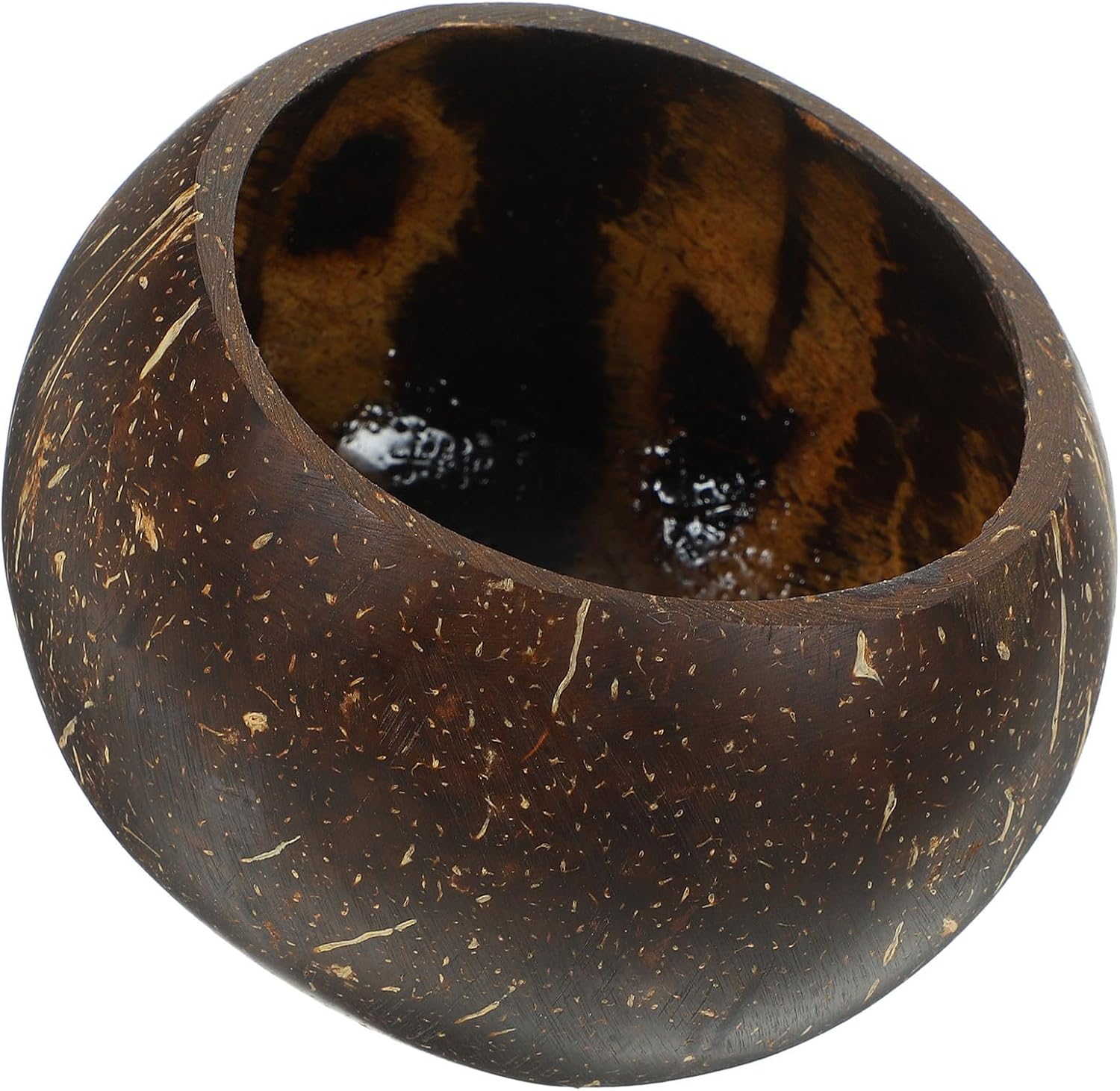Coconut Shell Candle Cup Small Handmade Soy Wax Container