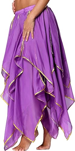 Miniatura 3 de Falda de gasa de lentejuelas para traje de mujer