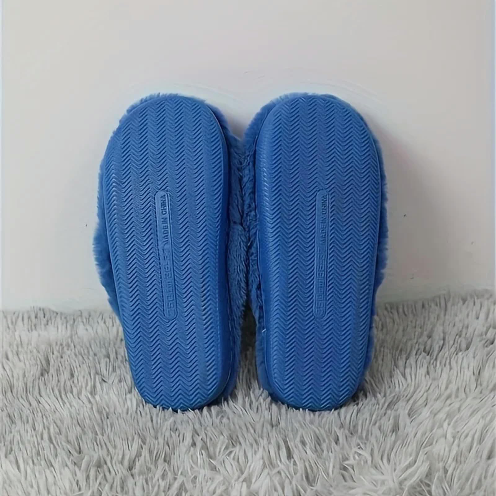 Pantofole Invernali in Cotone Le Pantofole di Cotone da Uomo Sono Morbide, Comode E Calde al Interno con Una Parola Pannelli di Cotone-1504-luther-50-51