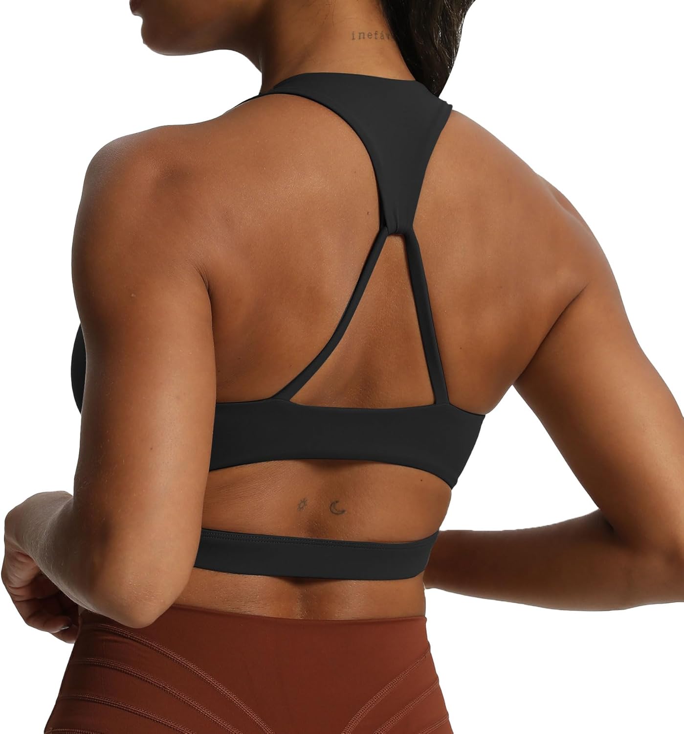 Aoxjox Women's Workout Sports Bras Stormi Fitness Padded Training Gym