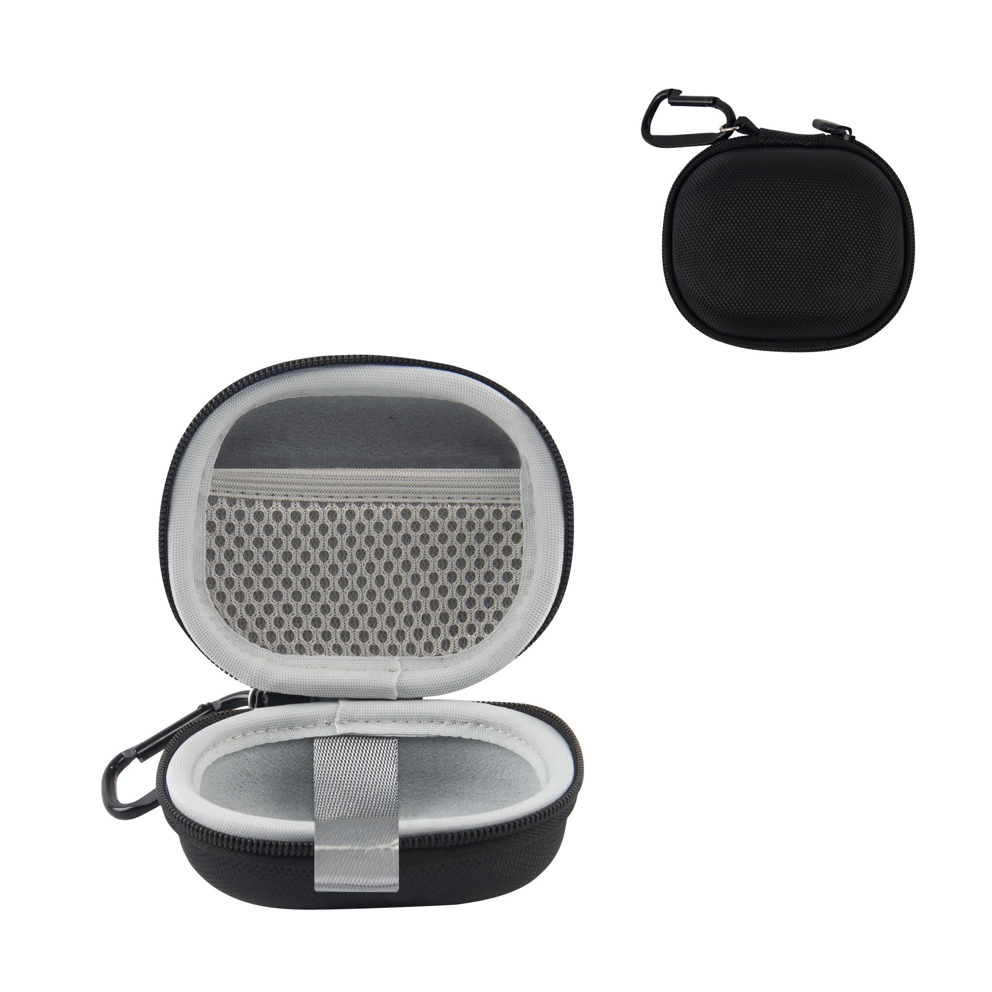 Custodia per rasoio elettrico compatibile con Laifen P3 Pro, custodia protettiva rigida compatta da viaggio con tasca in rete per accessori per rasoio, nero