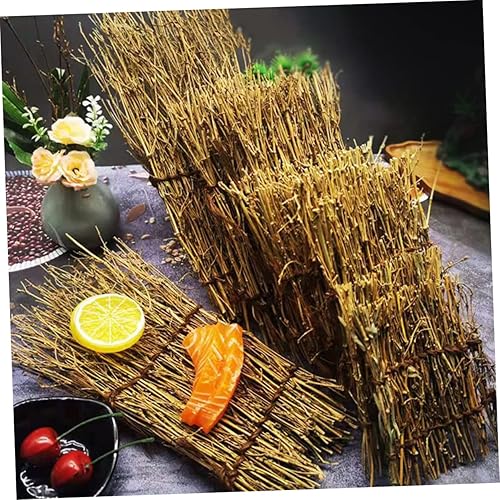 Miniatura 3 de Hemoton Plato de sashimi, 6 piezas, arreglo de productos de fotografía, accesorios de decoración de placa de sushi, tapete de sushi, plato de sushi,