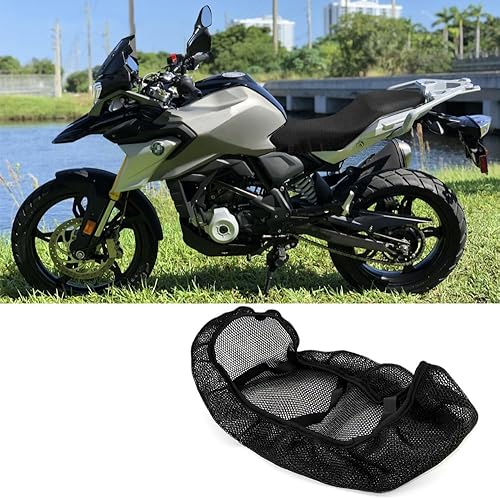 Para BMW G310GS G310R G 310 G310 GS R Asiento trasero Cowl Cool Cover 3D Mesh Net Impermeable Sunproof Protector Motocicleta Accesorios