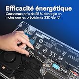 Crucial P510 SSD 1TB PCIe 5.0 x4 Gen5 NVMe M.2, Velocità fino a 11.000 MB/s Lettura, 9.500 MB/s in Scrittura, Compatibile con Notebook e PC Desktop, TLC NAND, Hard Disk Interno - CT1000P510SSD8-01 - 5