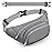 Large Fanny Pack for Women Men - Syican Waist bag with 3-Zipper Pockets, Gifts for Enjoy Sports Traveling Workout Casual Hands-Free crossbody bags Fits MAX 7.9\'\' iPad & 6.6\'\' Phone