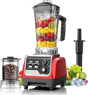 1800W Smoothie Blender and Grinder Combo 70OZ Large Capacity Countertop ...