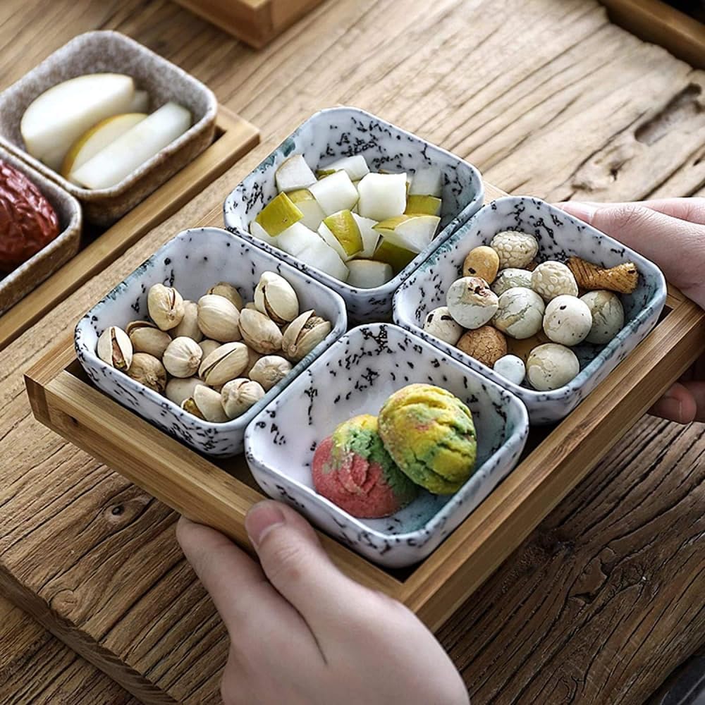 Ceic - Set di ciotole per salsa di soia, condimenti e condimenti, perfetto per antipasti, feste e intrattenimenti, #5