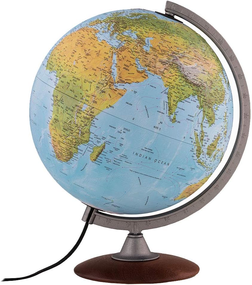 Buy Waypoint Geographic Tactile Light Up Globe with Raised Relief 12