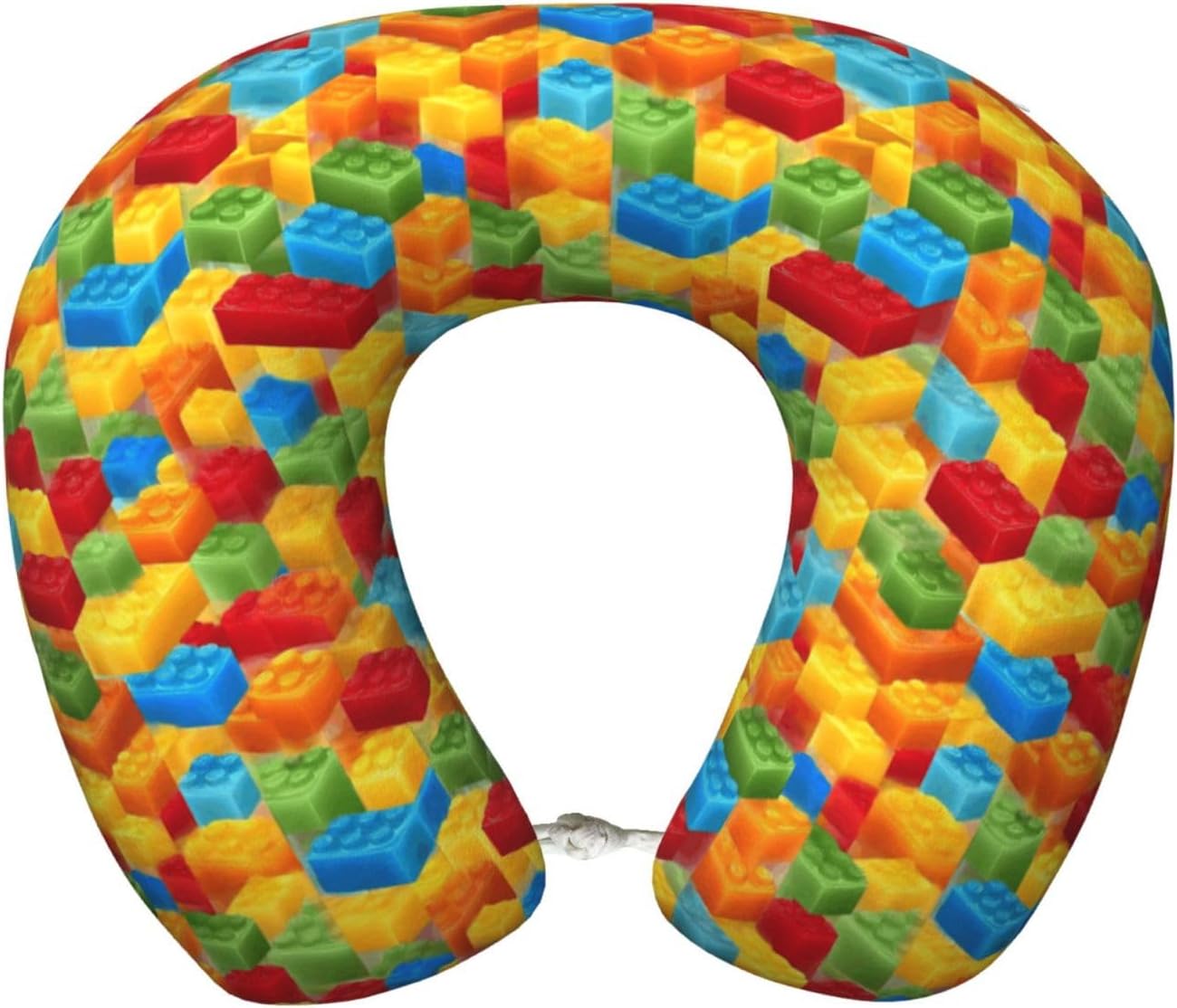 Travel Neck Pillow-Building Blocks