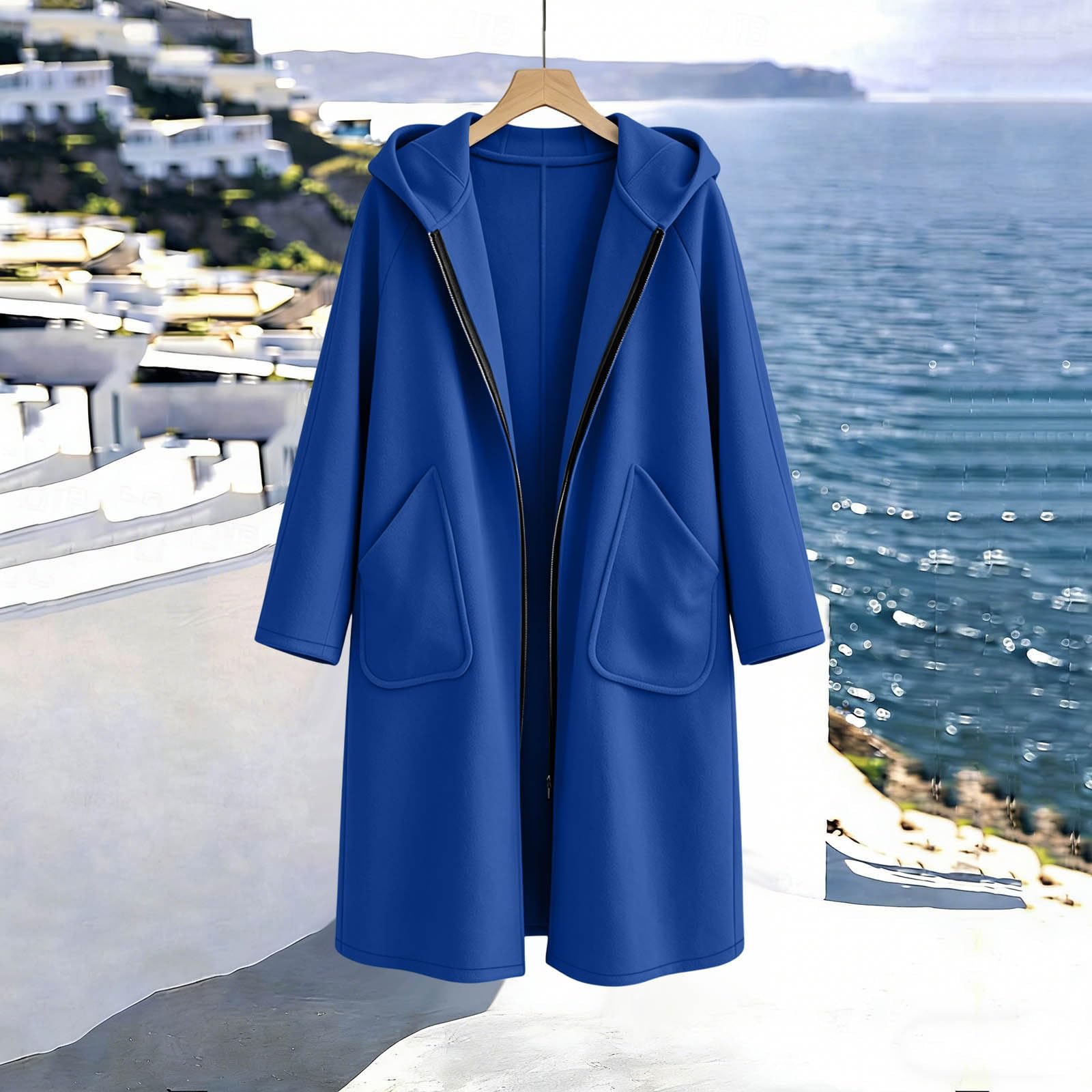 KHIRVWL Felpe Donna con Cappuccio Oversize Streetwear Cotone Felpa Sportive