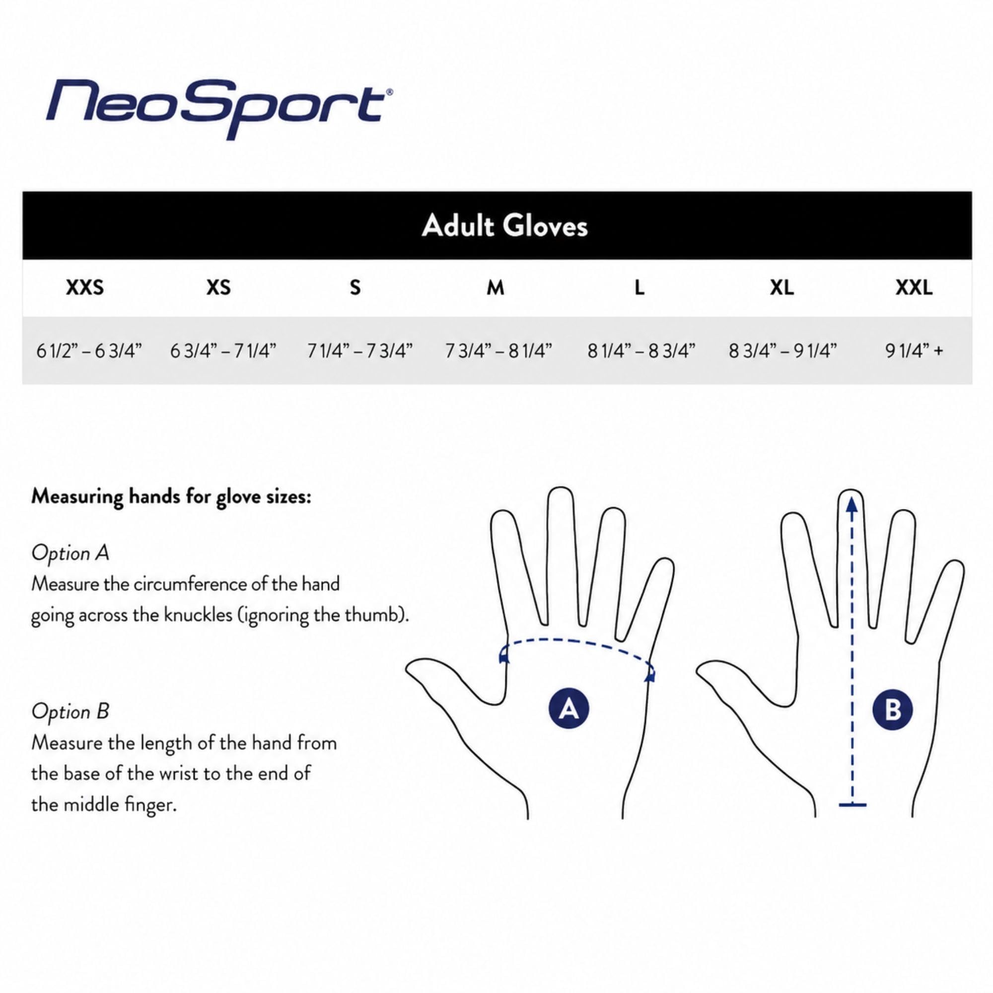 NeoSport Gants de plongée de qualité supérieure - en néoprène de 1,5 mm - Gants 3/4 - Noirs - pour plongée, plongée avec Tuba et Ski Nautique