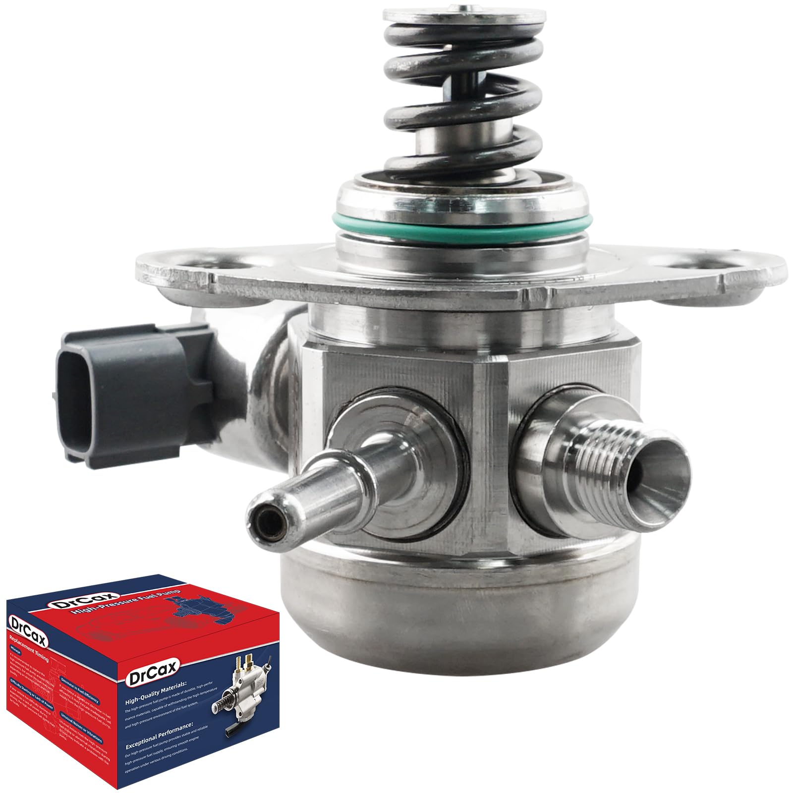 DrCax High Pressure Fuel Pump 166301KC0A Compatible with Nissan Rogue 2017-2019 Rogue Sport 2017-2022 Sentra 2017-2019 Juke 2011-2017 1.6L 2.0L