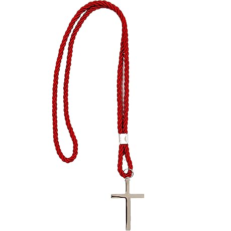 Clergy Cross: Stainless Steel 2"x3"