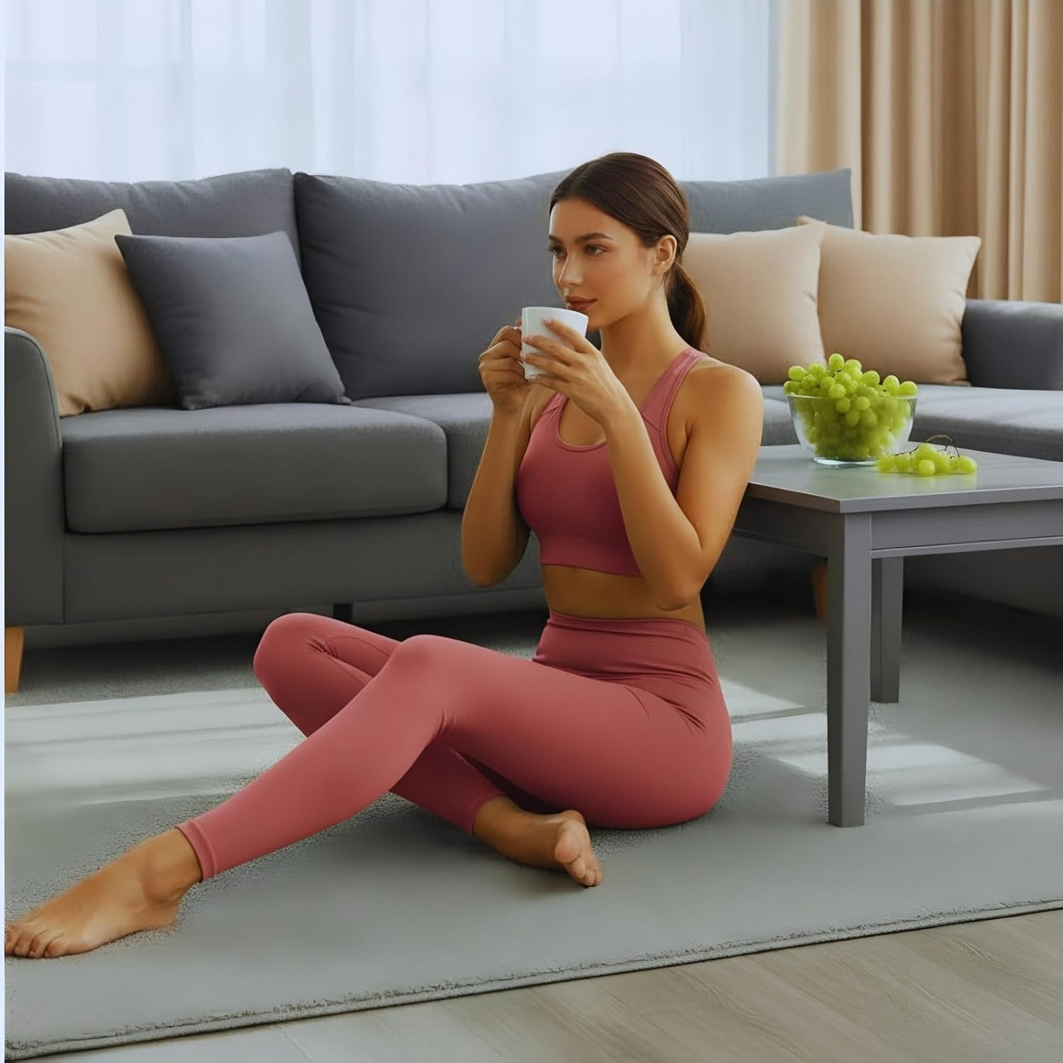 High Waisted Leggings for Women Buttery Soft Yoga Pants for Gym Workout Running - Image 7