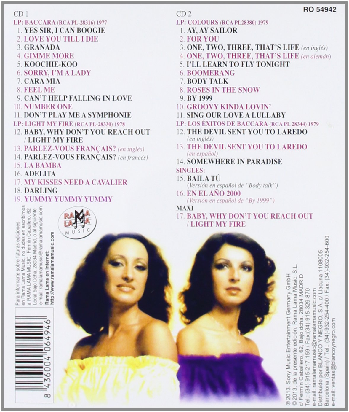 Todas Sus Grabaciones En Rca (1977-1980)