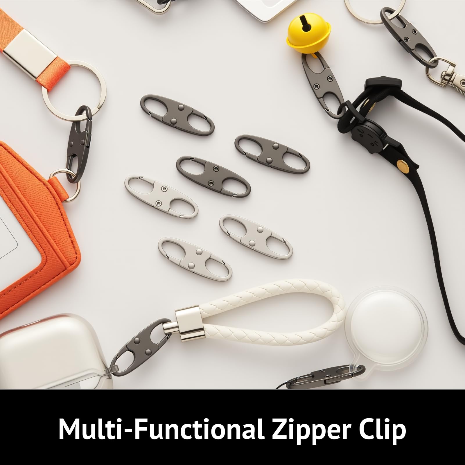 Amazon.com: zelin 4pcs Zipper Clips Anti Theft, Airplane Gadgets