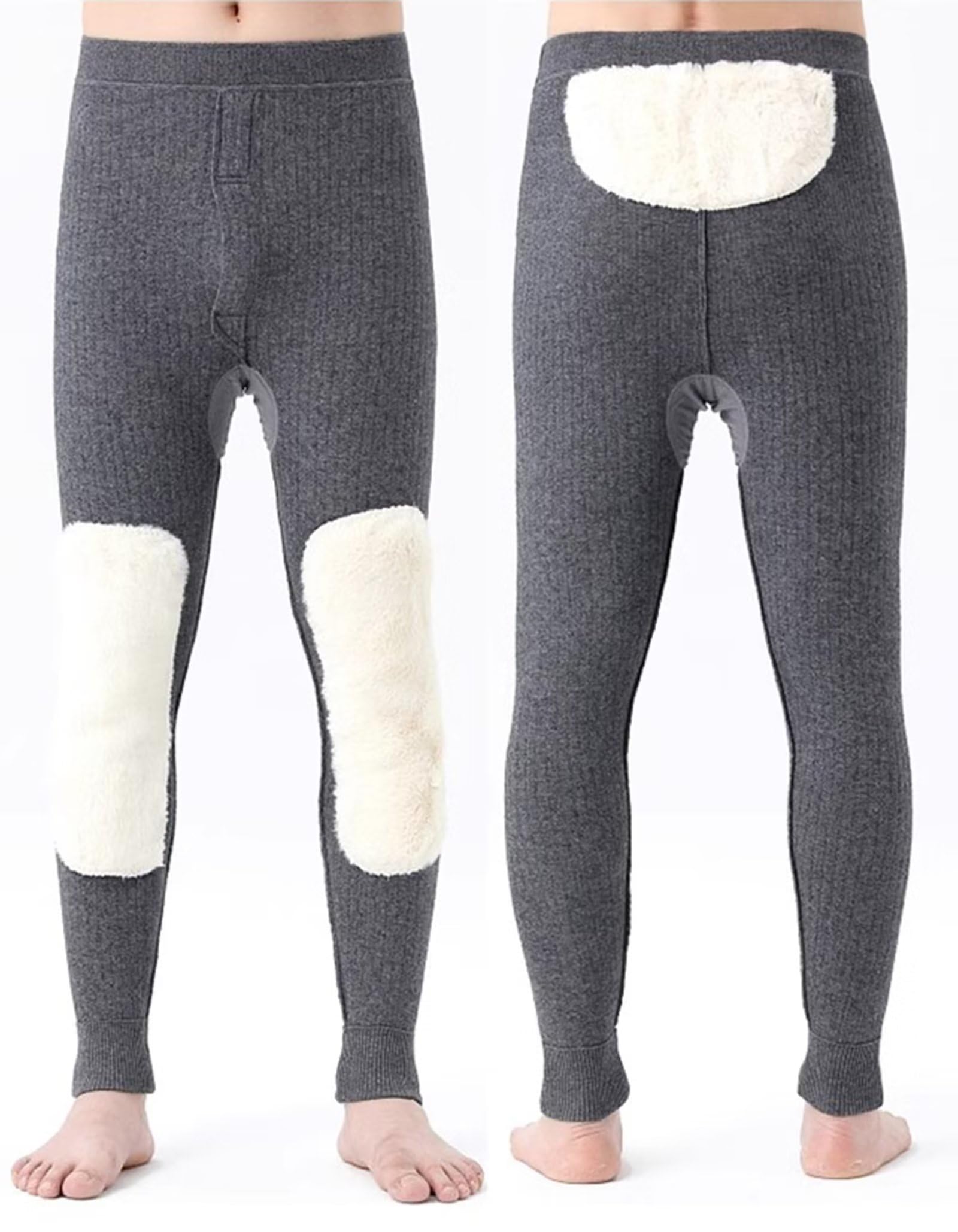 Hombres Ropa Interior térmica Pantalones Leggings térmicos Mujeres 100% Cachemira Pantalones Invierno Caminar Esquí Senderismo Caza Pantalones