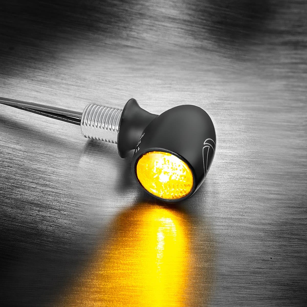 Kellermann Atto LED Mini Blinker schwarz getönt