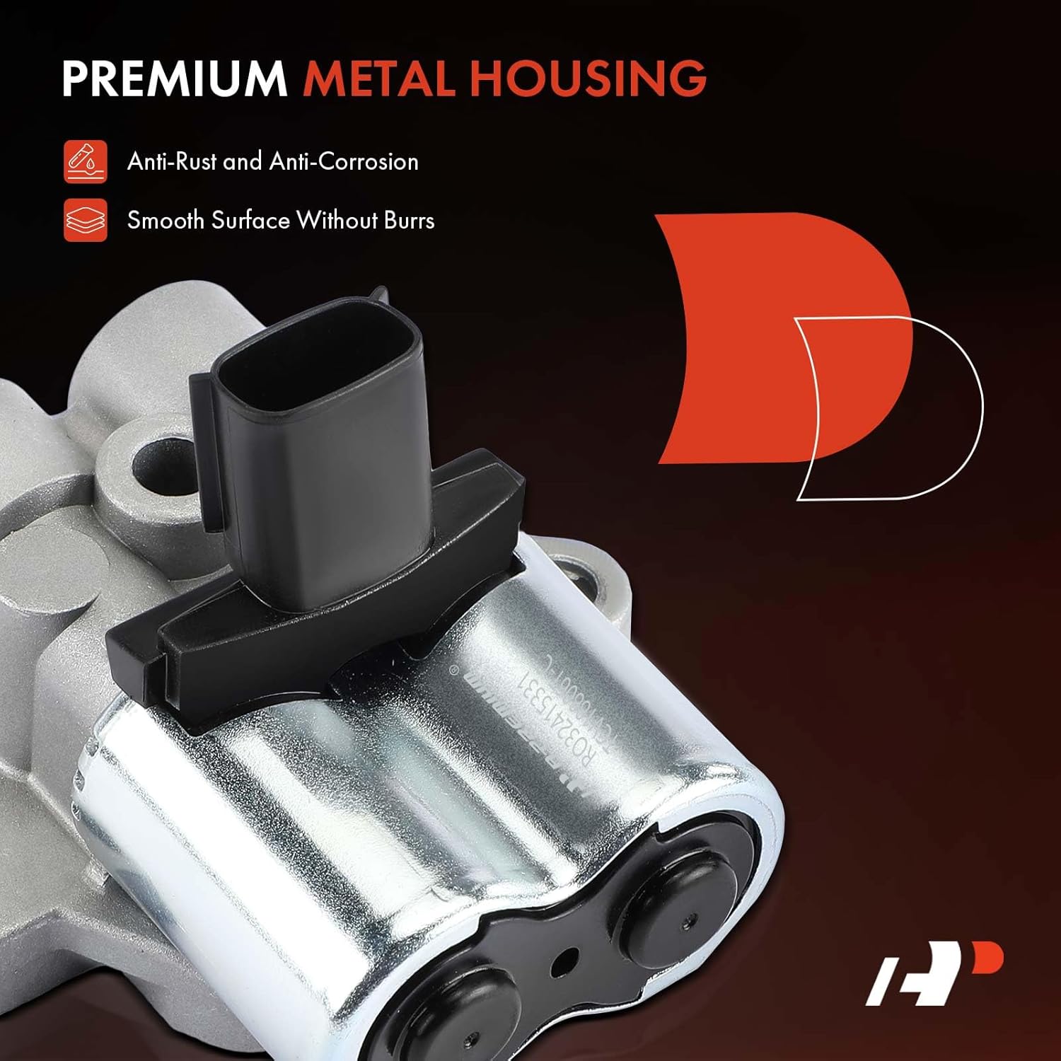 A-Premium Engine Variable Valve Timing (VVT) Solenoid Compatible with Chevrolet Impala 2014-2015 L4 2.5L, Malibu 2014-2015 L4 2.5L, Replace# 19419980