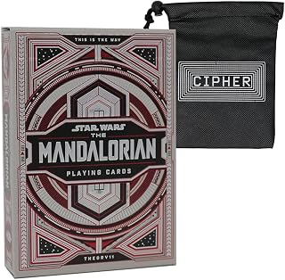 Theory 11 Mandalorianische Spielkarten - Star Wars Kartendeck - inklusive Cascade Card Bag
