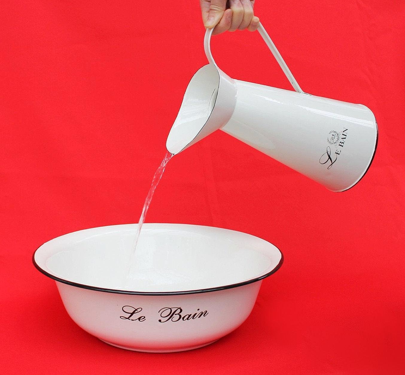 DanDiBo Wash bowl with Jug Jug and bowl set 51216+51223 Basin Bowl