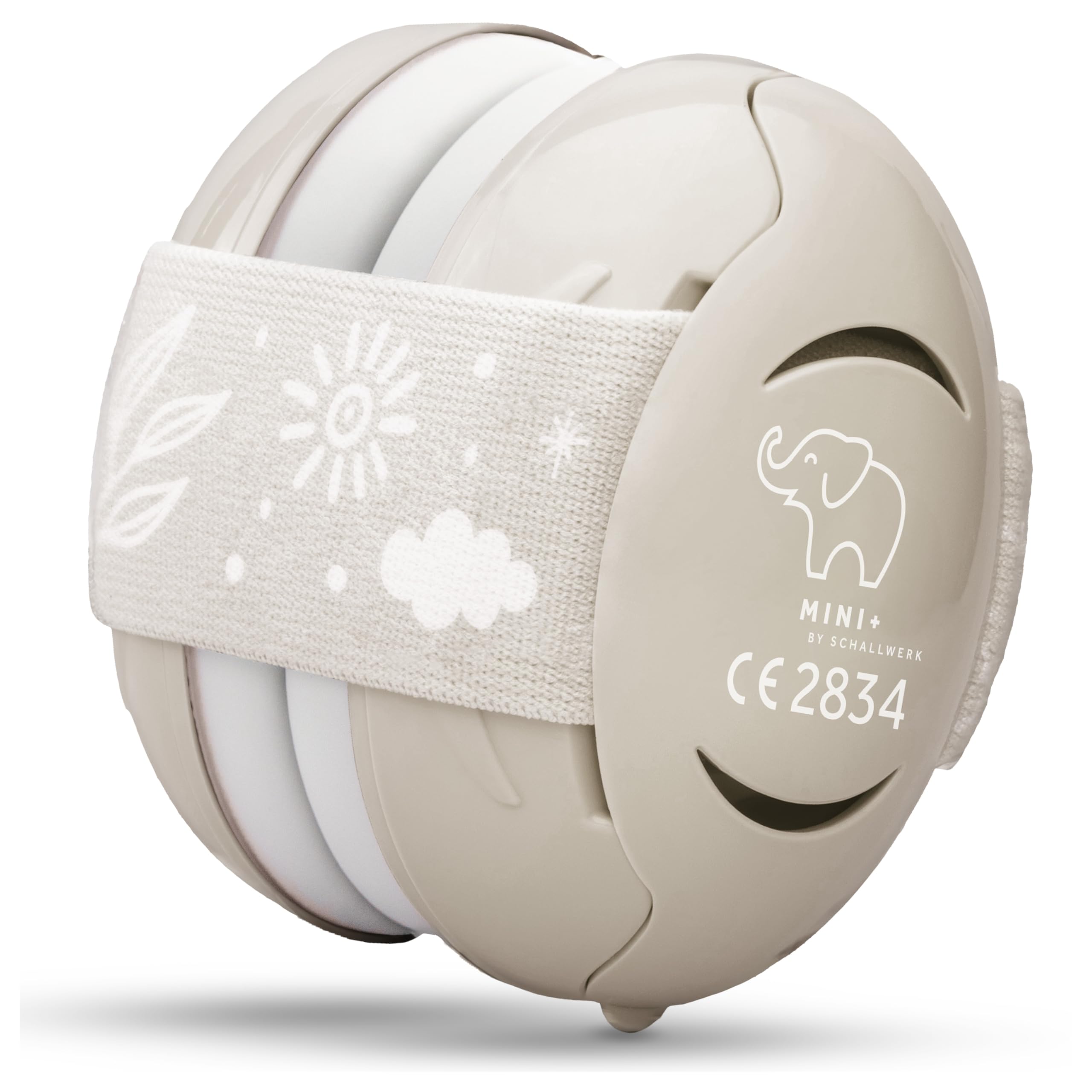 Schallwerk ® Mini+ Baby Ear Muffs – Infant Noise Cancelling Headphones, Toddler Ear Protection, Baby Headphones for Noise