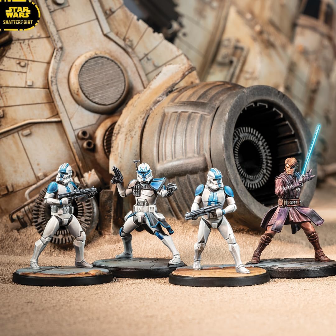 Asmodee - Star Wars: Shatterpoint - Gioco da Tavolo per 2 Giocatori, 14+ Anni, Edizione in Inglese