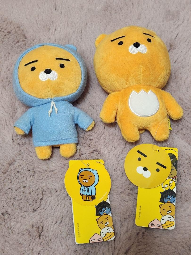 Amazon.co.jp: 2点セット カカオフレンズ ライン ライオン ぬいぐるみ 韓国 人気 : おもちゃ