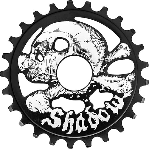 THE SHADOW CONSPIRACY Piñón de plato BMX de una sola velocidad basado en gráficos duraderos de Cranium 25T, opciones de color