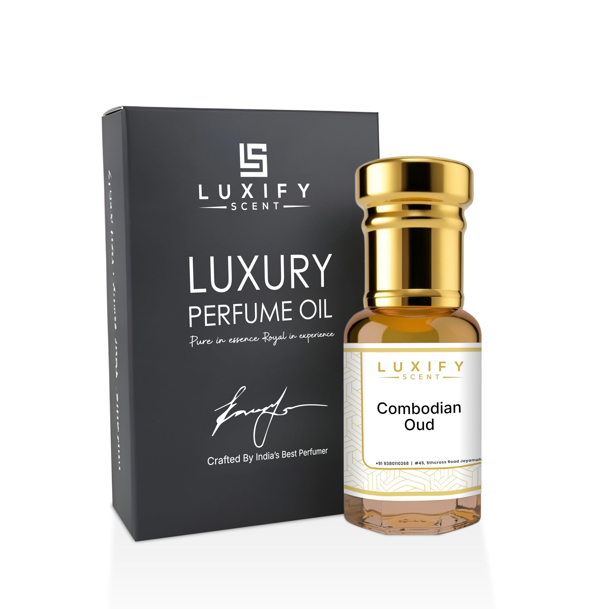 Cambodian Oud Attar for Men & Women | Dark Oud Wood & Amber Pure Perfume Oil | Long Lasting Alcohol-Free Luxury Attar | 6ml-image-21