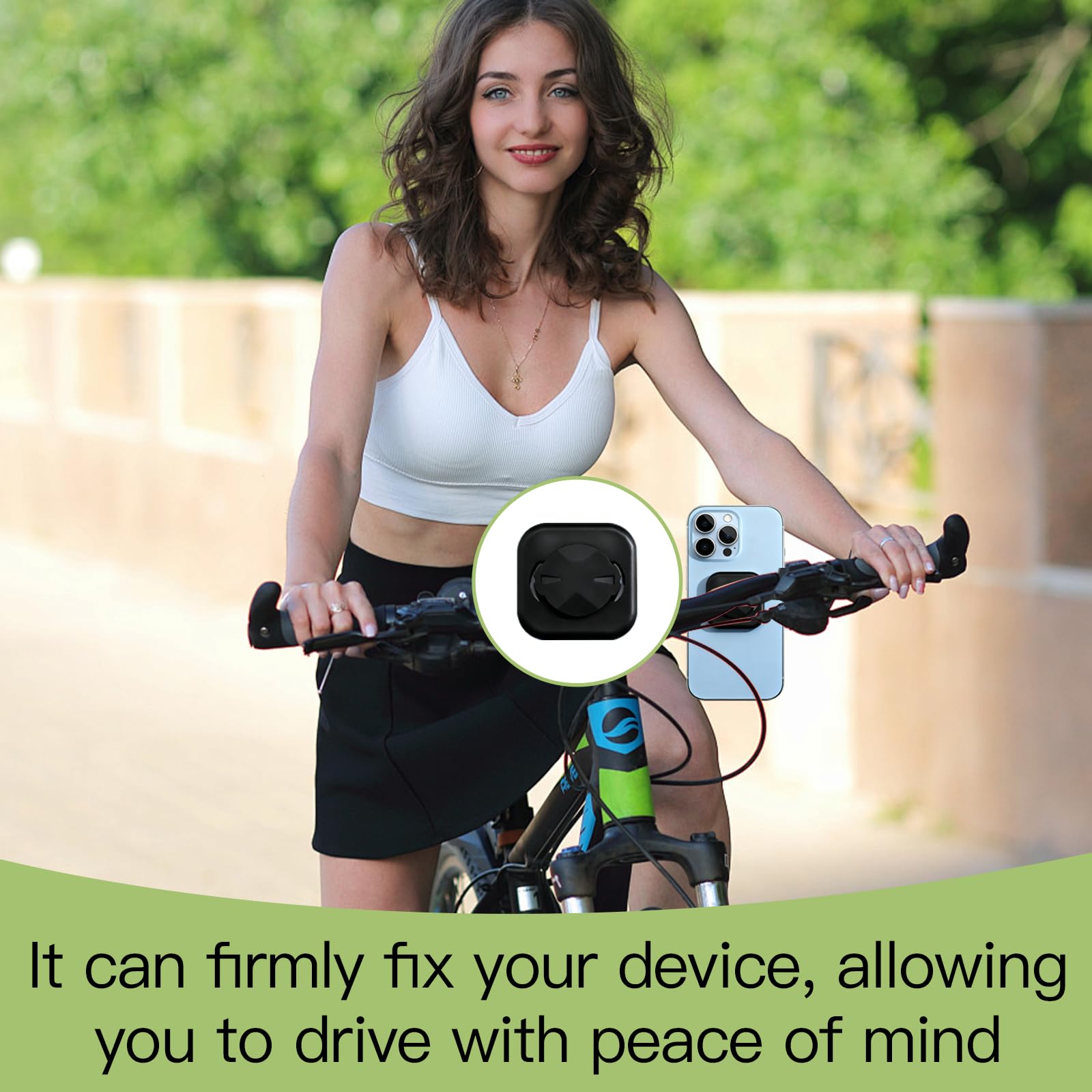 Adaptador de montaje para bicicleta, soporte adhesivo GPS con fuerte pegamento, soporte trasero para computadora de bicicleta, soporte de extensión compatible con diferentes modelos
