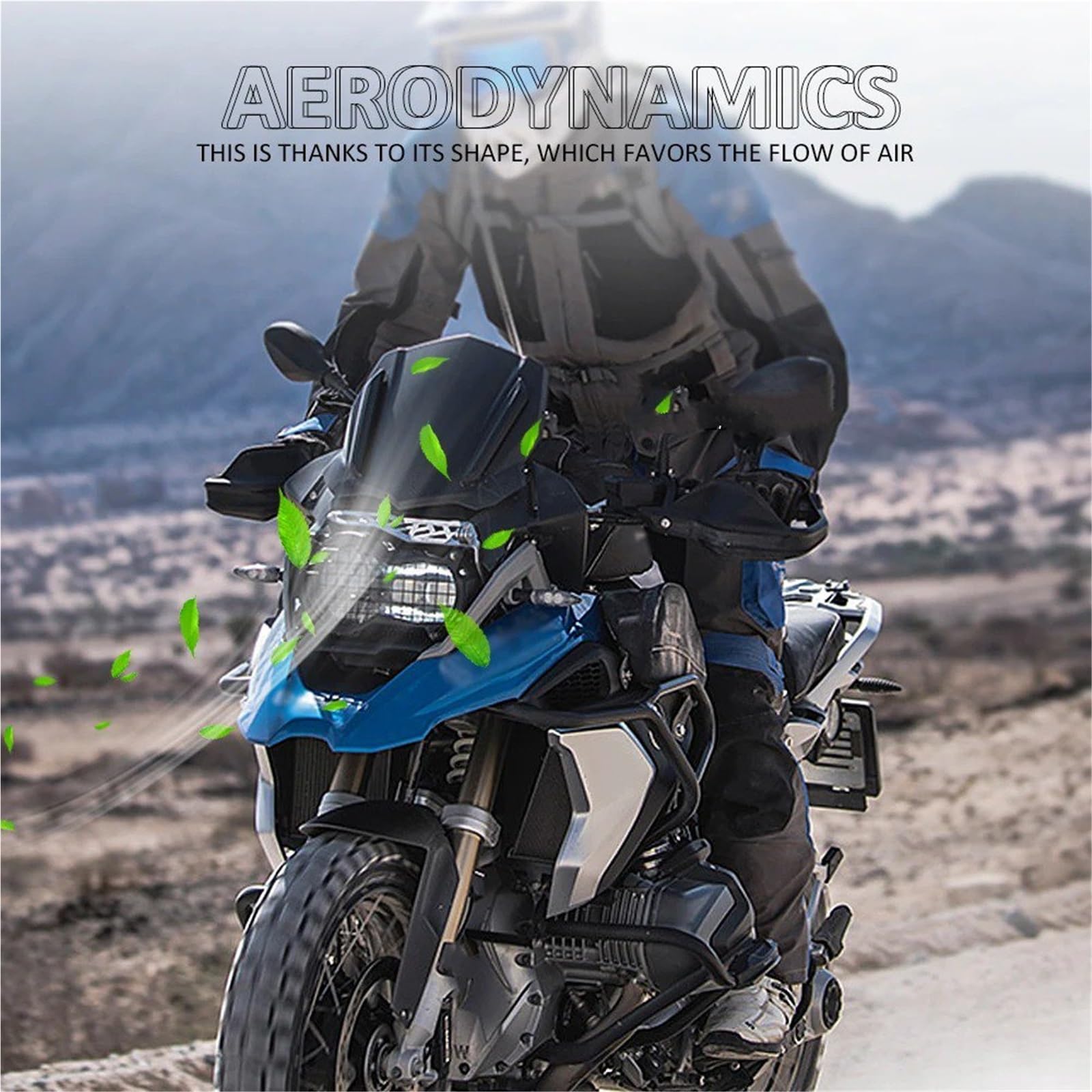 Motocicletas Parabrisas para BMW R 1200 GS LC para Adventure 1250 para ADV para Adventure Parabrisas Protector De Pantalla contra El Viento