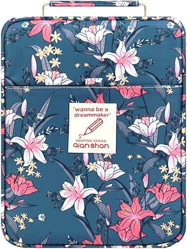 Estuche para lápices de colores 202  136 bolígrafos de gel de colores o organizador de marcadores  Uso universal de artista ranura de gran capacidad