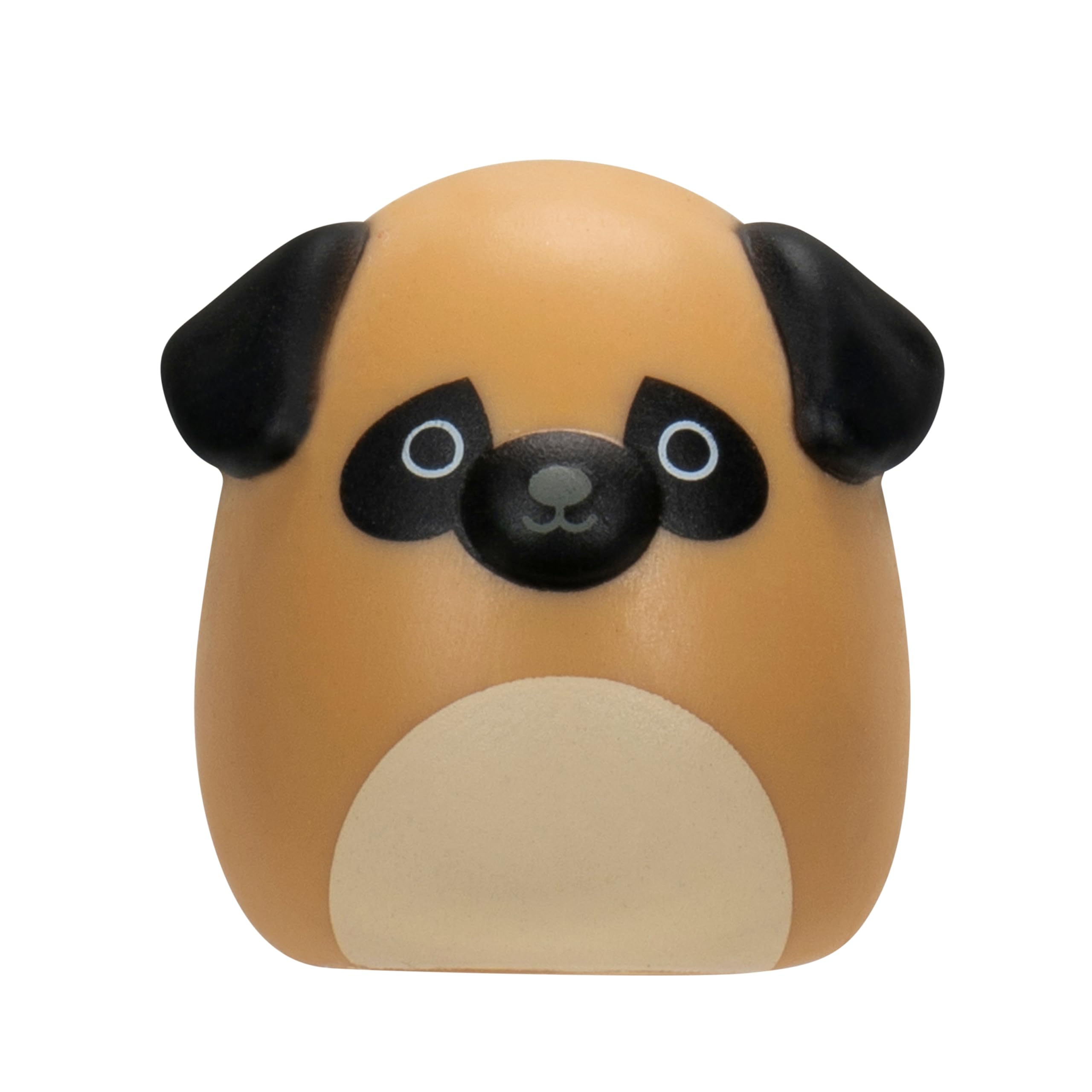 Squish-a-longs Zestaw 8 mini squish 2,5 cm (styl 1 - W2) z (2) akcesoriami, (1) pierścieniem i przewodnikiem kolekcjonerskim, do kolekcjonowania, handlu i zabawy