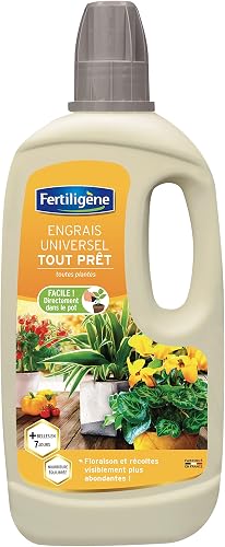 Engrais universel prêt à l'emploi, 1 L, résultats en 7 jours Fertiligène
