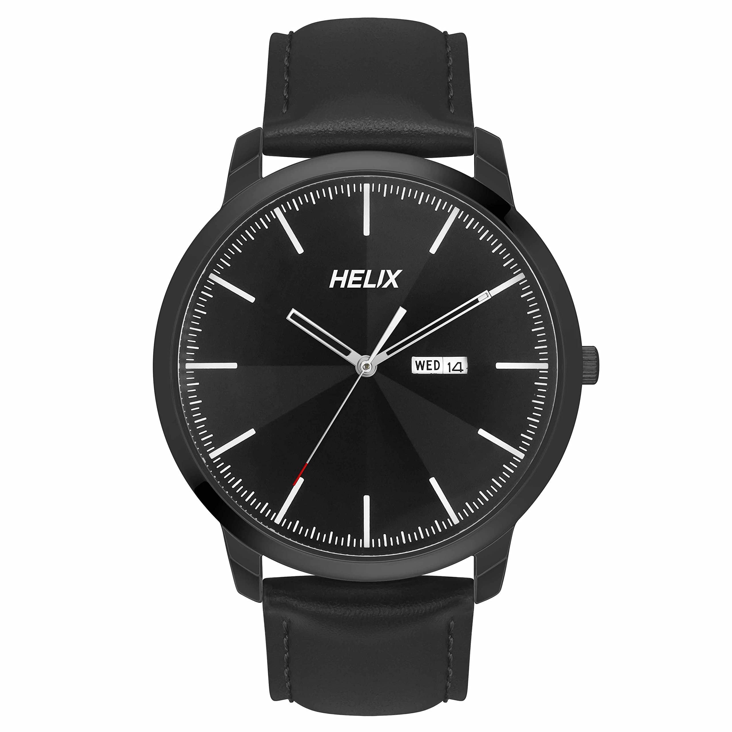 Helix Analog Black Dial Mens Watch - TW039HG15 (B0BQY5VCCW) Amazon Price History, Amazon Price Tracker