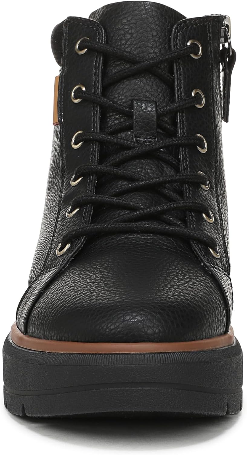 Dr. Scholl's Shoes Women's Nice Day Max Alpine Oxford Boot Black 7.5 M - Image 2