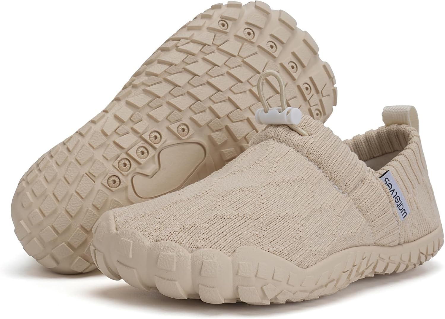 WateLves Kids Barefoot Water Shoes Boys Girls Breathable Wide Toe Slip On Beach Walking Shoes Toddler Swim Shoes Little Big Kid Minimalist Sneakers - Image 2