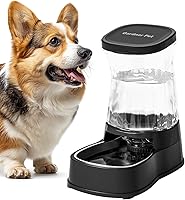 Vista 18 de Gardner Pet Dispensador Automático de Agua por Gravedad para Perros, 1.0 Galón 100% Libre de BPA Dispensador de Tazón de Agua para Perros, Fuente