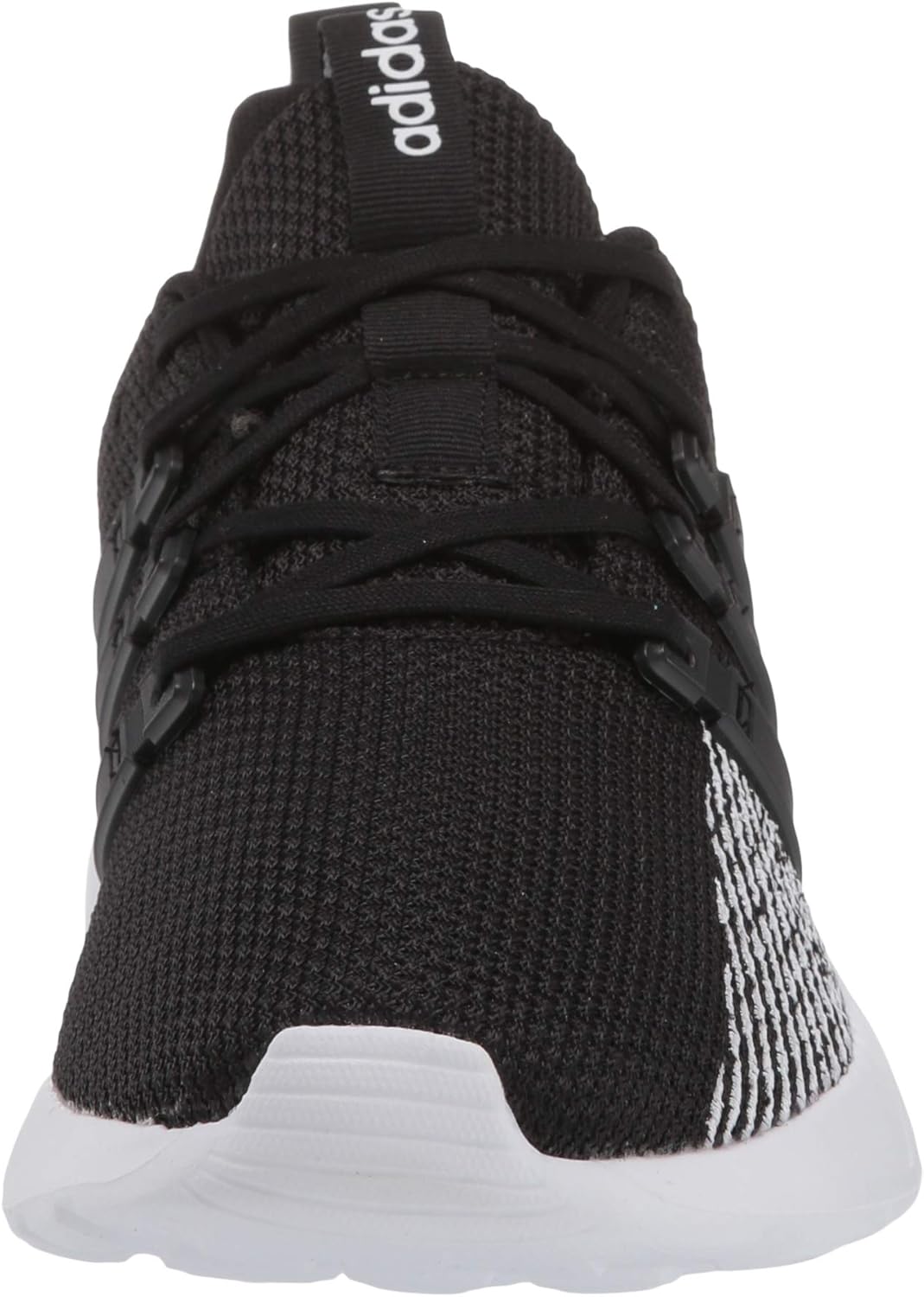 adidas mens Questar Flow Sneaker Running Shoe, Black/Black/White, 10.5 US