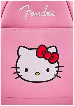 Amazon | Fender/Fender x Hello Kitty Electric Guitar Gig Bag Pink