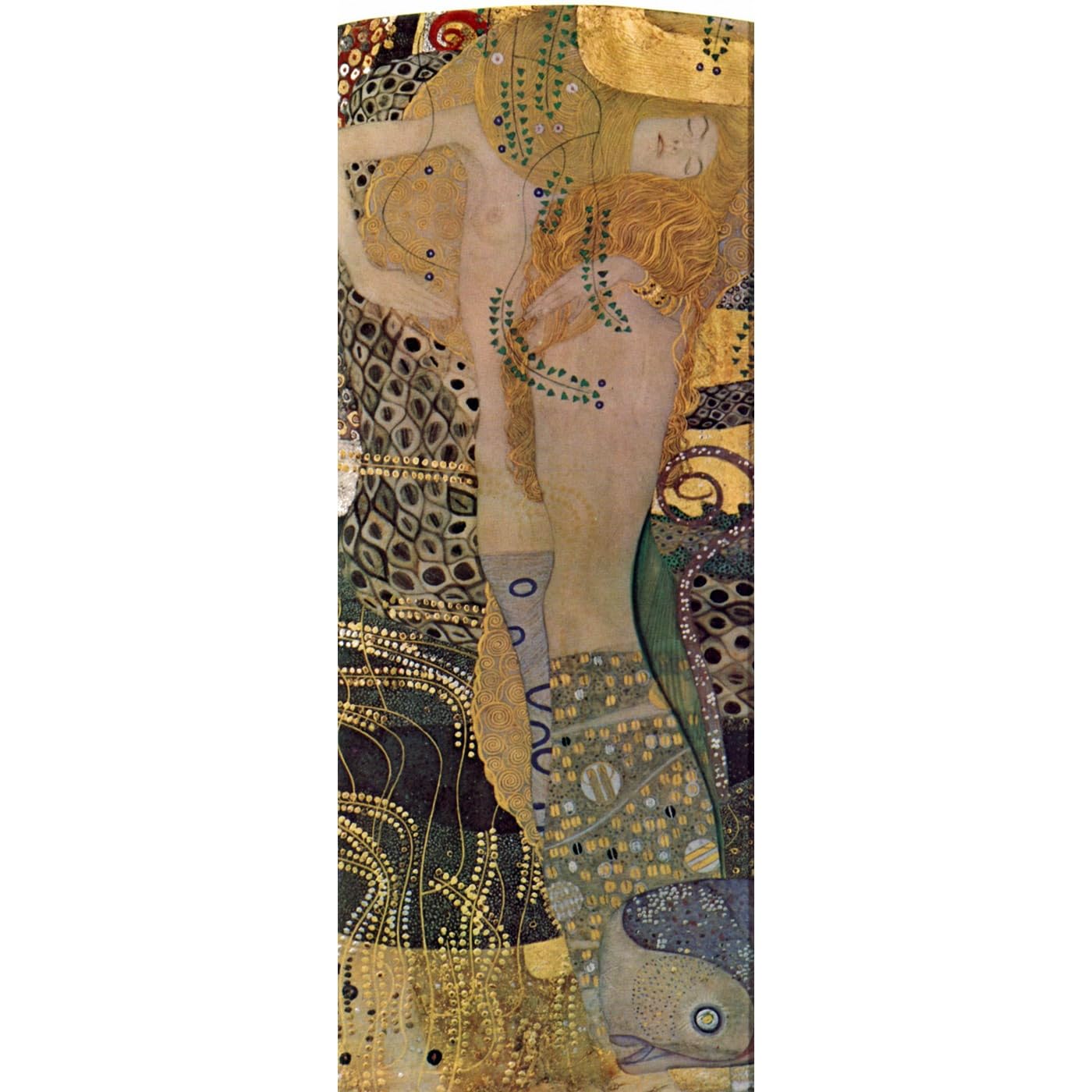 Impression giclée Serpents d'eau par Klimt 61x45.7 cm - 2