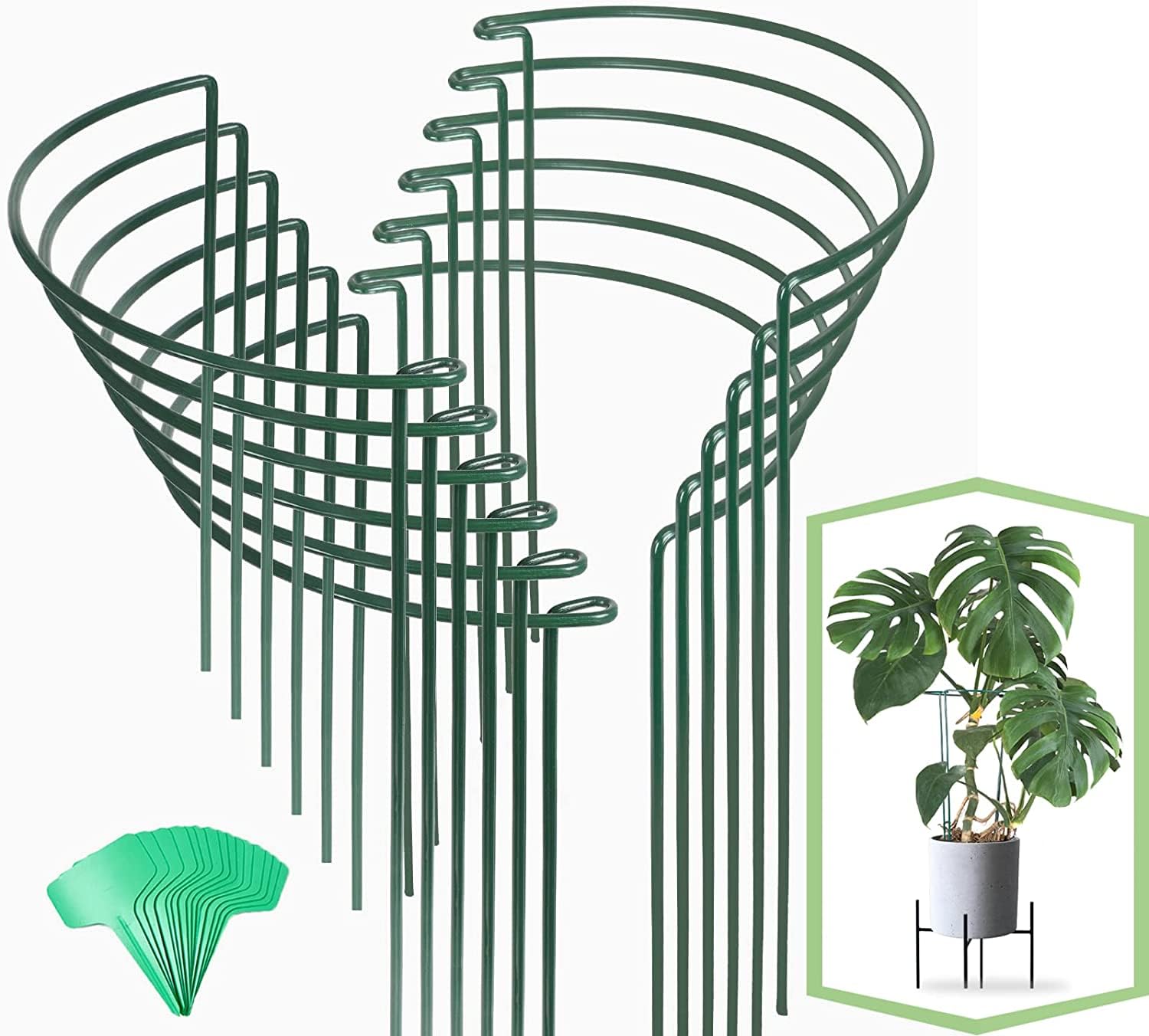Joyhalo 12 Pack Plant Support Stakes