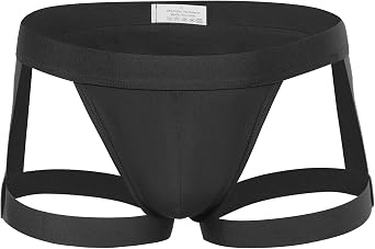 Mens Strappy G-string Briefs Thongs Jockstrap Bikini Underwear Swimming Suit Novely Thongs