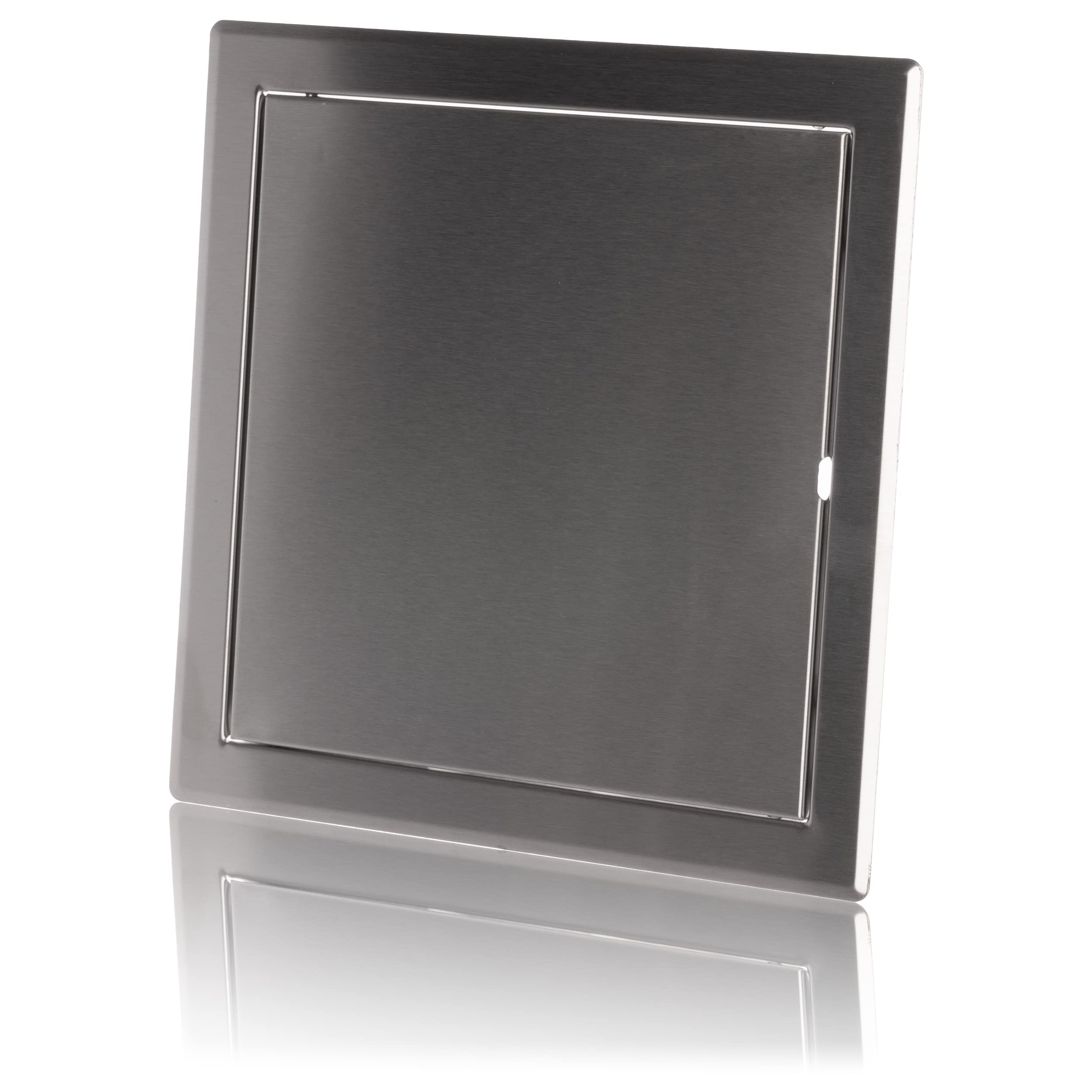 200x200mm / 8x8 inch Stainless Steel Access Panel, Anthracite Inspection Hatch for Drywall